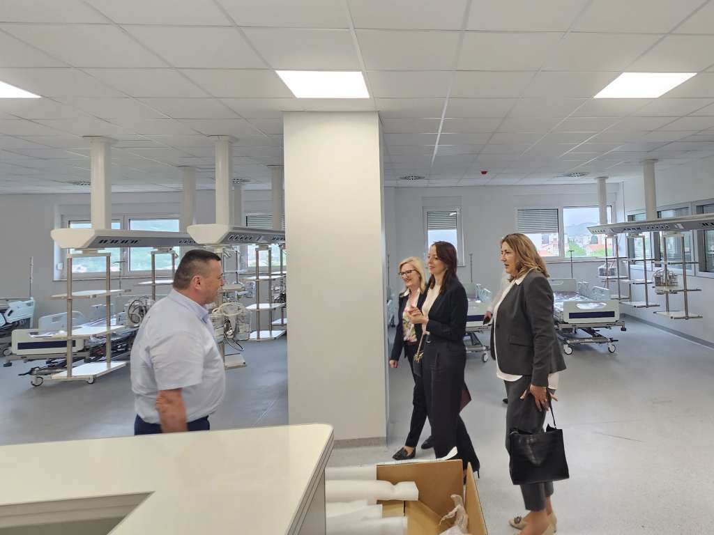 Ministrica Bošnjak posjetila Sveučilišnu kliničku bolnicu Mostar